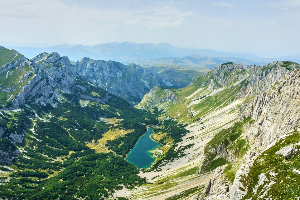 Durmitor National Park. Climbing on Bobotov Kuk